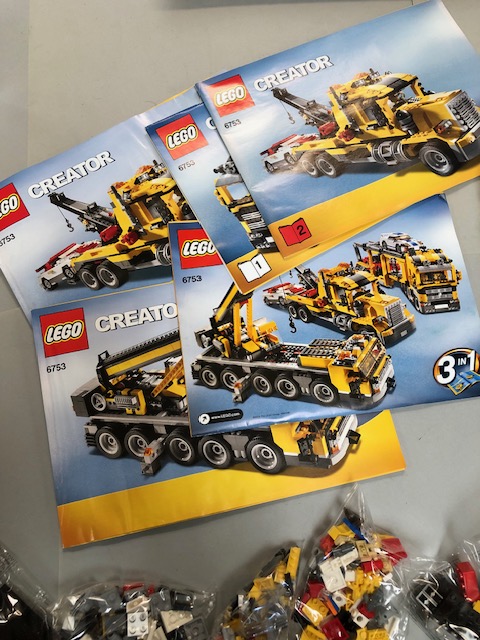 Lego, two boxed Lego building sets numbers 6753 creator and 8265 technics Bulldozer, along with a - Image 8 of 8
