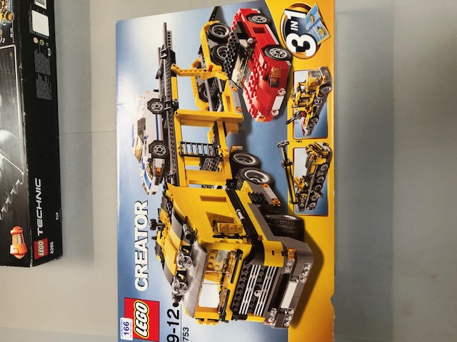 Lego, two boxed Lego building sets numbers 6753 creator and 8265 technics Bulldozer, along with a - Image 6 of 8