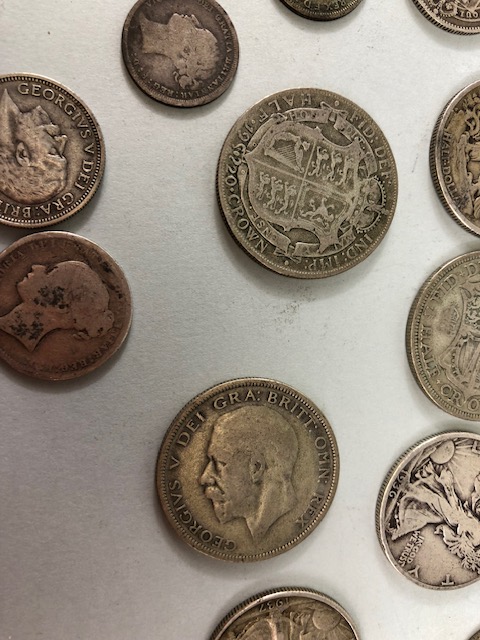 Collectable coins to include silver coins, half dollars etc approx 300g - Image 4 of 16