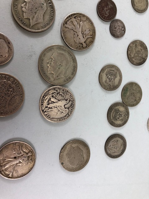 Collectable coins to include silver coins, half dollars etc approx 300g - Image 12 of 16