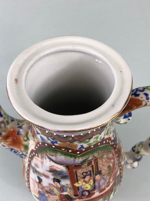 Collectable China, Staffordshire pottery novelty water jug of Nell Gwyn, and a Chinese coffee pot - Image 11 of 18
