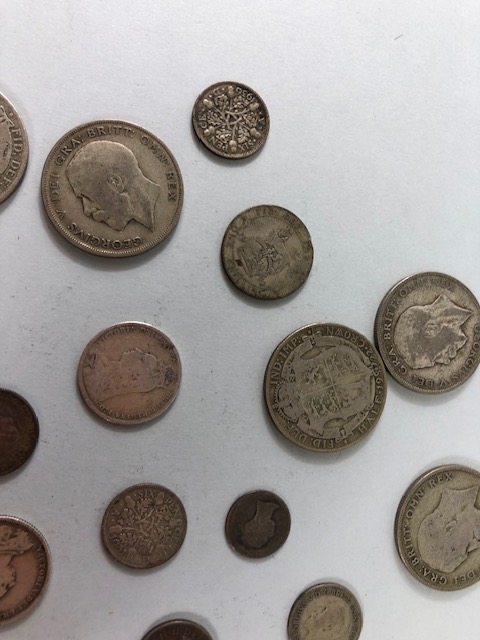 Collectable coins to include silver coins, half dollars etc approx 300g - Image 16 of 16