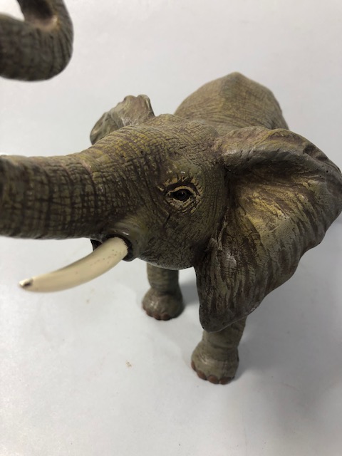 Statue of an Elephant in cold painted bronze approximately 20cm high - Image 8 of 10