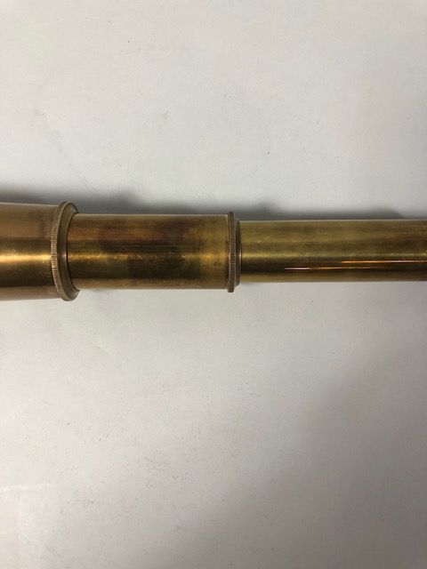 Brass 3 draw telescope of maritime style - Image 5 of 6