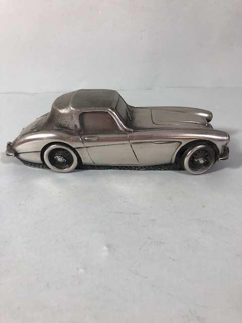 Cast metal Resin model of an Austin Healey approximately 21cm long - Image 3 of 6