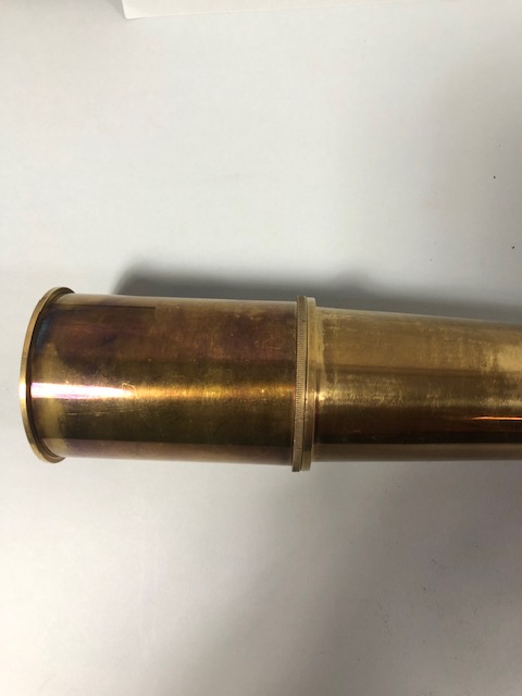 Brass 3 draw telescope of maritime style - Image 6 of 6