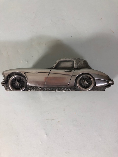 Cast metal Resin model of an Austin Healey approximately 21cm long - Image 6 of 6