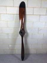 Large Antique style wooden Aircraft propellor approximately 200cm in length