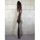 Antique style wooden Aircraft propellor approximately 200cm long