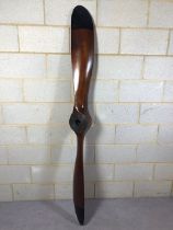 Antique style wooden Aircraft propellor approximately 200cm long