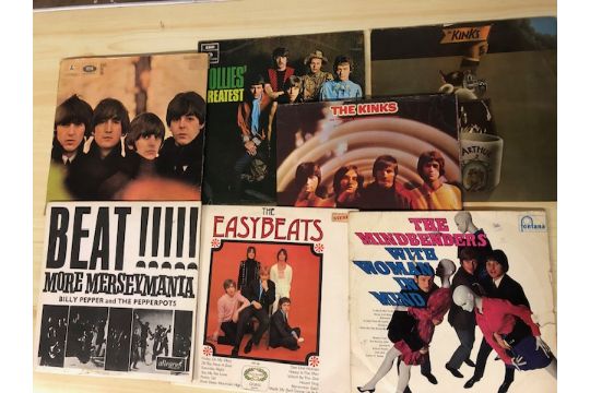 Vintage Vinyl Records,Seven Albums to include The Beatles for sale, Mono PMC1240, Parlophone EMI, - Image 1 of 17