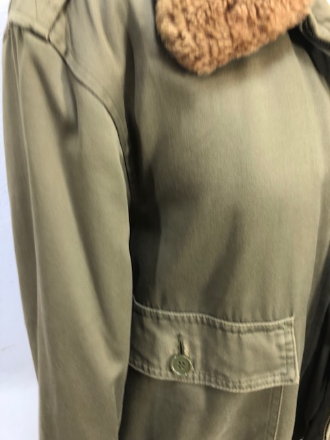 Militaria Military interest WW2 pattern American flying Jacket Type B10, Roughware label to back - Image 4 of 15