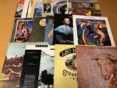 Vintage Vinyl Records, LP's by various artists to include david San bourn, Joe Ely, , John Martyn,