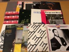 Vintage Vinyl Records, LP's Jazz related various artists to include, Donny Hathaway, Miles Davis,