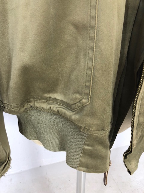 Militaria Military interest WW2 pattern American flying Jacket Type B10, Roughware label to back - Image 6 of 15