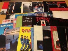 Vintage Vinyl Records, Lps and 12 inch singles, from 1980s 90s, to include Golden Earring Roxy