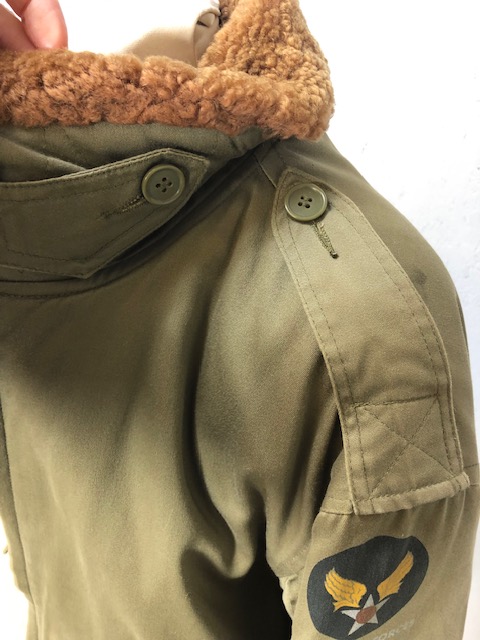 Militaria Military interest WW2 pattern American flying Jacket Type B10, Roughware label to back - Image 11 of 15