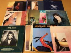 Vintage Vinyl Records, LP's by various artists to include, Joni Mitchel, Emmylou Harris, Nanci