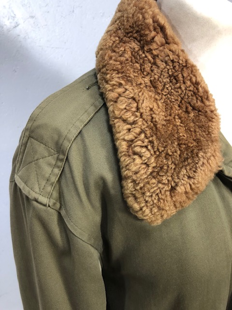 Militaria Military interest WW2 pattern American flying Jacket Type B10, Roughware label to back - Image 3 of 15