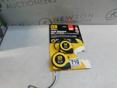 1 PACK OF ROUGHNECK TAPE MEASURE 2 PIECE RRP Â£29.99