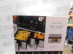 1 BOXED SUR LA TABLE DUAL BASKET AIR FRYER, 7.6L RRP Â£129