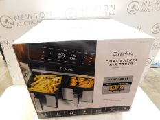 1 BOXED SUR LA TABLE DUAL BASKET AIR FRYER, 7.6L RRP Â£129