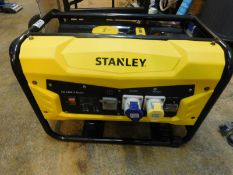 1 STANLEY SG2400 BASIC 2300W FRAME GENERATOR 110 / 230V RRP Â£399.99