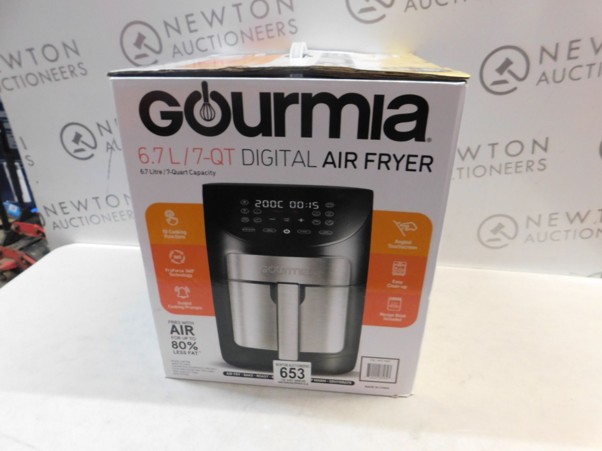 1 BOXED GOURMIA 6.7L DIGITAL AIR FRYER RRP Â£89.99