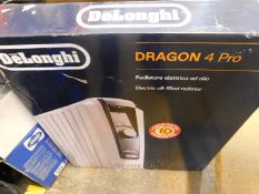 1 BOXED DE'LONGHI DRAGON 4 PRO OIL FILLED RADIATOR RRP Â£129