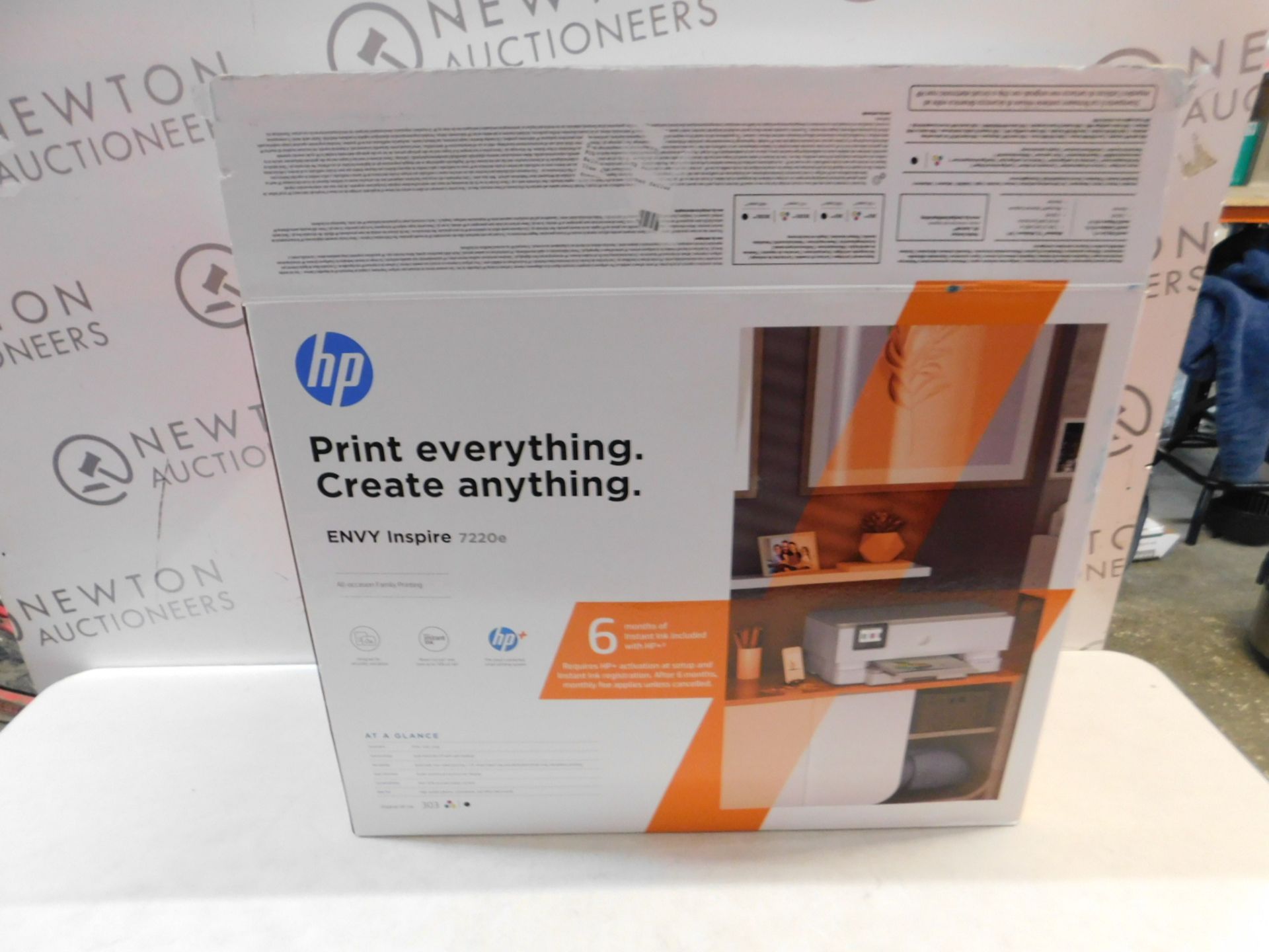 1 BOXED HP ENVY INSPIRE 7220E ALL-IN-ONE HP+ WIRELESS COLOUR PRINTER RRP Â£109.99