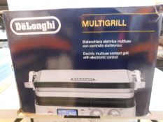 1 BOXED DELONGHI CGH1020D ELECTRIC MULTI GRILL RRP Â£229.99