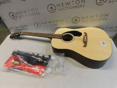 1 FENDER FA-125 DREADNOUGHT ACOUSTIC GUITAR RRP Â£135.99