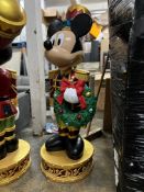 1 BOXED DISNEY 5FT (1.5M) MICKEY CHRISTMAS NUTCRACKER WITH 11 LED LIGHTS AND SOUNDS RRP Â£799 (HEAD,