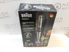 1 BOXED BRAUN MULTIQUICK 9 MQ9087X MIXER PATISSERIE WITH ACCESSORIES RRP Â£112.99