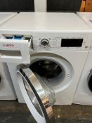 1 BOSCH SERIE 8 WAW325H0GB WASHING MACHINE 9KG 1600 SPIN WHITE - FREESTANDING RRP Â£499 (POWER CABLE