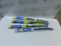 4 PACKS MICHELIN STEALTH WIPER BLADES IN VARIOUS SIZES RRP Â£59