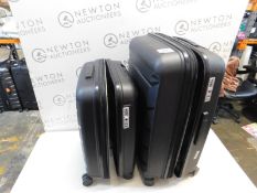 1 THE ROCK 2 PIECE HARDSIDE LUGGAGE CASE RRP Â£199