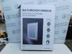 1 BOXED TAVISTOCK BLUETOOTH SPEAKER LED BATHROOM MIRROR RRP Â£199