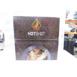 1 BOXED HOTSHOT 22" WOOD BURNING FIRE PIT & GRILL RRP Â£299.99