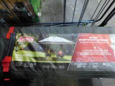 1 BAGGED COLEMAN 13 X 13FT (3.9 X 3.9M) INSTANT EAVED SHELTER RRP Â£169.99