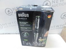 1 BOXED BRAUN MULTIQUICK 9 MQ9087X MIXER PATISSERIE WITH ACCESSORIES RRP Â£112.99