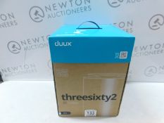 1 BOXED DUUX THREESIXTY 2 SMART FAN HEATER IN BLACK, DXCH30UK RRP Â£69 (TESTED: WORKING)