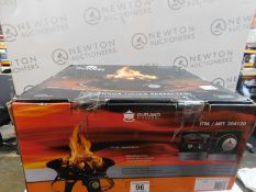 1 BOXED OUTLAND CYPRESS FIREBOWL PORTABLE PROPANE CAMP FIRE RRP Â£59