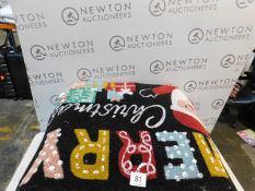 1 CHRISTMAS ENTRANCE MAT RRP Â£19