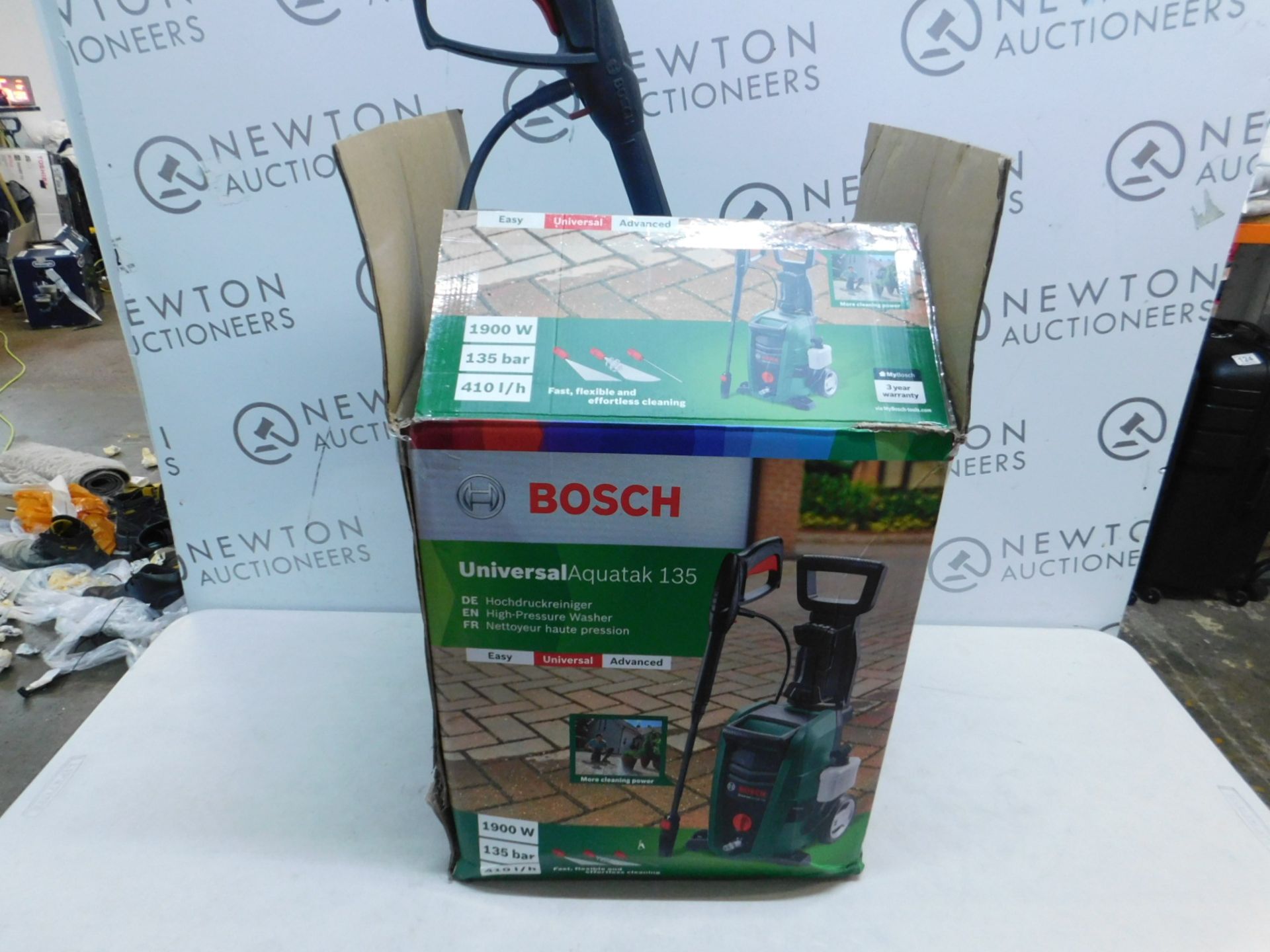 1 BOXED BOSCH ADVANCED AQUATAK 135 HIGH-PRESSURE WASHER RRP Â£199