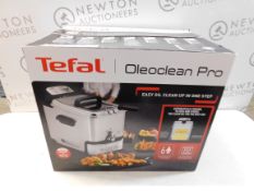 1 BOXED TEFAL OLEOCLEAN INOX & DESIGN DEEP FRYER RRP Â£129.99