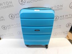 1 AMERICAN TOURISTER TEAL HARDSIDE PROTECTION HANDLUGGAGE RRP Â£59