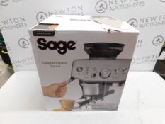 1 BOXED SAGE THE BARISTA EXPRESS IMPRESS SES876 BEAN TO CUP COFFEE MACHINE RRP Â£699