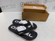 1 BOXED ONEILL JACK SLIPPERS UK SIZE 10 RRP Â£19