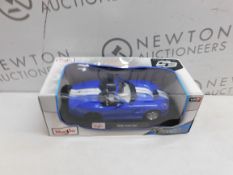 1 MAISTO 1:18 SCALE CAR SHELBY RRP Â£29.99 (BROKEN WHEEL)